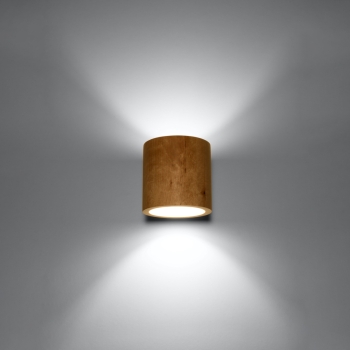 Fali lámpa ORBIS natúr fa 1x40W G9 Sollux Lighting
