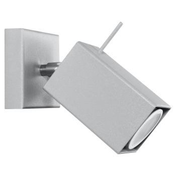 Fali lámpa MERIDA 1 szürke 1x40W GU10 Sollux Lighting