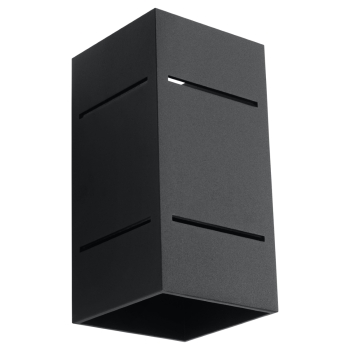 Fali lámpa BLOCCO fekete 1x40W G9 Sollux Lighting