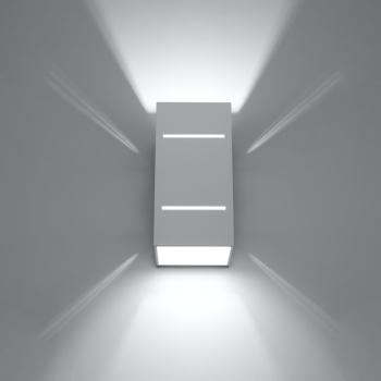 Fali lámpa BLOCCO fehér 1x40W G9 Sollux Lighting