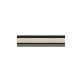 Dekoratív alumínium szalag kerámia burkolólapokhoz LISTELLO króm hatás 10mm / 1,83m