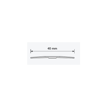 Salag SH40 lyuk titán küszöbprofil 40mm/0.93m