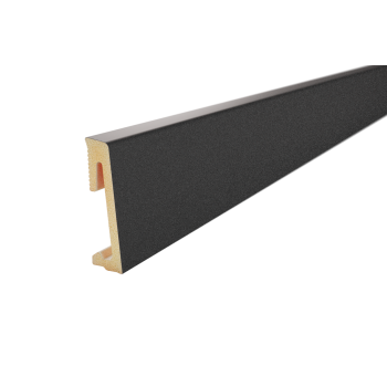 PVC habszalag Alpha 60mm 2.2m fekete