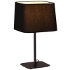 MARBELLA fekete 1x60W E27 asztali lámpa Light Prestige