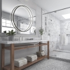 Fali lámpa Mirror black S 1x35W LED 60 cm Light Prestige 1x35W LED 60 cm Light Prestige