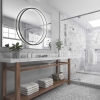 MIRROR L fekete 1x50W LED-es függőlámpa Light Prestige
