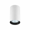 MANACOR felszíni lámpatest fehér/fekete 1x50W GU10 9 cm-es Light Prestige lámpa