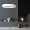 REUS függőlámpa fehér 1x36W LED fény Prestige