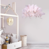 FARFALLA függőlámpa sötét rózsaszín 1x60W E27 Light Prestige