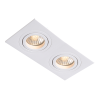 Beépített lámpatest METIS fehér 2x50W GU10 Light Prestige
