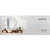 MIRROR L arany 1x50W LED-es függőlámpa Light Prestige