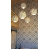 REUS függőlámpa fehér gömb 3x40W E27 Light Prestige