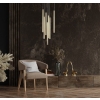 LUNGO arany 7x5W G9 függőlámpa a Light Prestige-tól