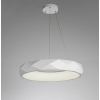 REUS függőlámpa fehér 1x36W LED fény Prestige