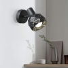 REUS spotlámpa fekete 1x40W E14 Light Prestige fényszóró