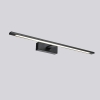 Fali lámpa ISLA fekete IP44 1x20W LED 62cm Light Prestige fali lámpa fekete színben