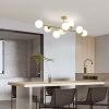 DORADO arany 8x40W E14 függőlámpa Light Prestige