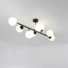 DORADO fekete 8x40W E14 függesztéklámpa Light Prestige