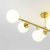 DORADO arany 8x40W E14 függőlámpa Light Prestige