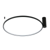 Plafond RING L fekete 1xLED CCT Light Prestige fényszóró