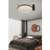 Plafond RING S fekete 1xLED CCT Light Prestige fényszóró