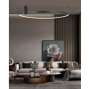 Plafond RING S fekete 1xLED CCT Light Prestige fényszóró
