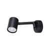 SNOW fali lámpa meghosszabbított karral fekete 1x40W GU10 Light Prestige