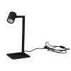 SNOW íróasztali lámpa fekete 1x50W GU10 Light Prestige