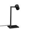 SNOW íróasztali lámpa fekete 1x50W GU10 Light Prestige