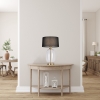 AMUR átlátszó 1x60W E27 asztali lámpa Light Prestige