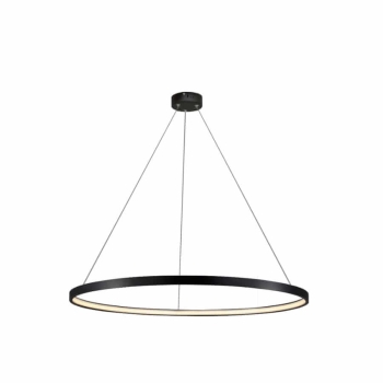RING L fekete 1xLED CCT függőlámpa Light Prestige