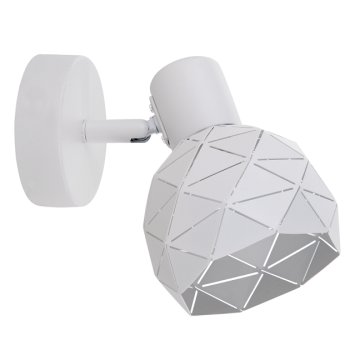 REUS spotlámpa fehér 1x40W E14 Light Prestige fehér fényforrás