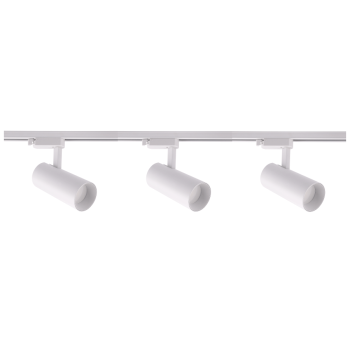 ICE SET 1F fehér 3x50W GU10 Light Prestige sínkészlet