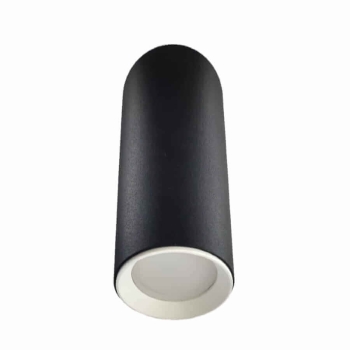 MANACOR felszíni lámpatest fekete/fehér 1x50W GU10 17 cm Light Prestige 17 cm