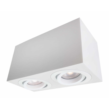 LYON fehér 2x50W GU10 Light Prestige felszíni lámpatest LYON fehér 2x50W GU10 Light Prestige