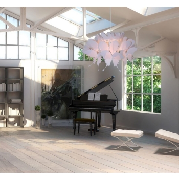 FARFALLA rózsaszín 1x60W E27 függesztéklámpa Light Prestige