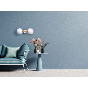 Fali lámpa DORADO arany átlátszó 2x40W E14 Light Prestige