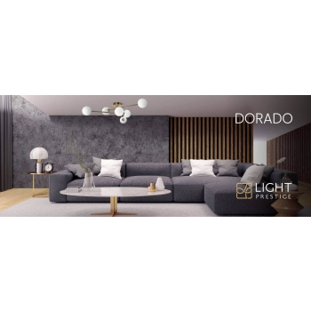 DORADO fekete 6x40W G9 mennyezeti lámpa Light Prestige