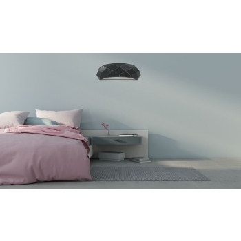 Fali lámpa REUS fekete 1x40W E27 Light Prestige