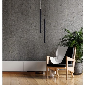 LUNGO függőlámpa fekete 1x5W G9 fény Prestige