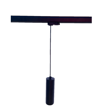 SNOW 1F fekete 1x50W GU10 függesztett lámpa Light Prestige