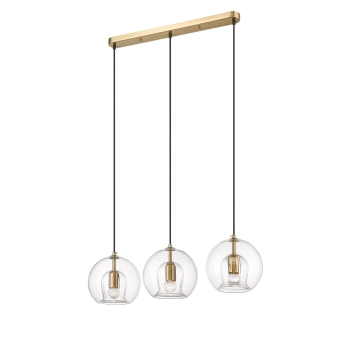 ARETTE arany 3x40W E27 függőlámpa Light Prestige