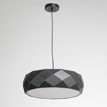 REUS függőlámpa fekete 3x40W E27 Light Prestige fekete fény