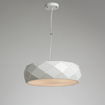 REUS függőlámpa fehér 3x40W E27 Light Prestige fehér