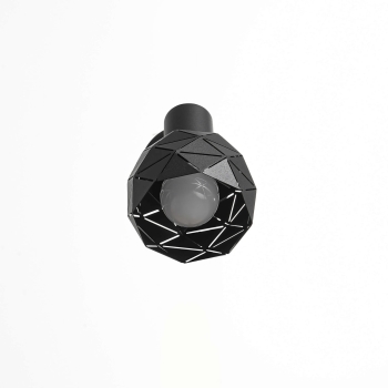 REUS spotlámpa fekete 1x40W E14 Light Prestige fényszóró