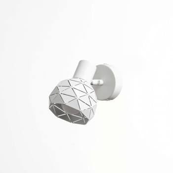 REUS spotlámpa fehér 1x40W E14 Light Prestige fehér fényforrás