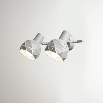 REUS mennyezeti lámpa fehér 2x40W E14 Light Prestige