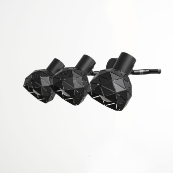 REUS mennyezeti lámpa fekete 3x40W E14 Light Prestige
