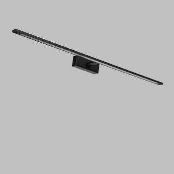 Fali lámpa ISLA fekete IP44 1x32W LED 96cm Light Prestige