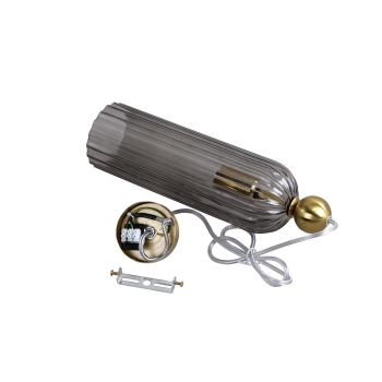 PIEGA füstölt 1x40W E14 függesztéklámpa Light Prestige